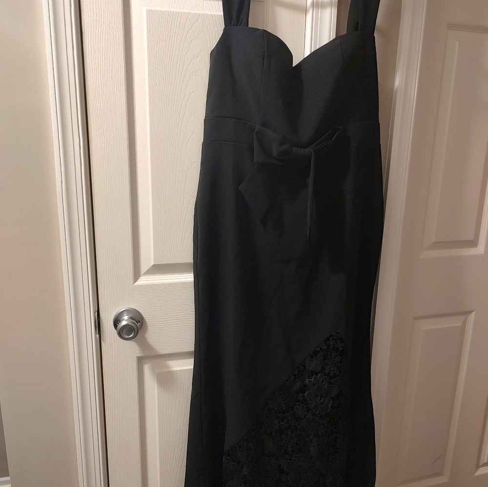 New Fehaute Elegant Black  Dress